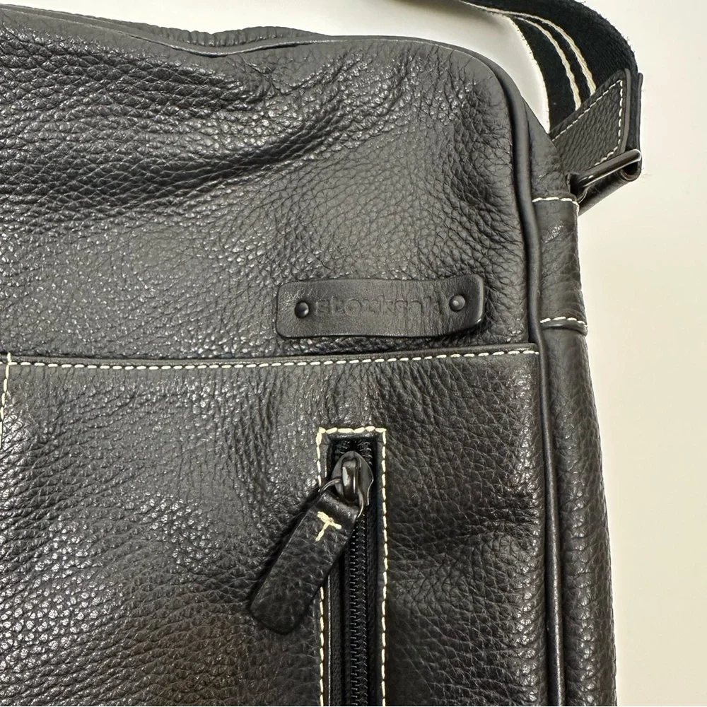 StorkSak London Leather Diaper Bag Unisex